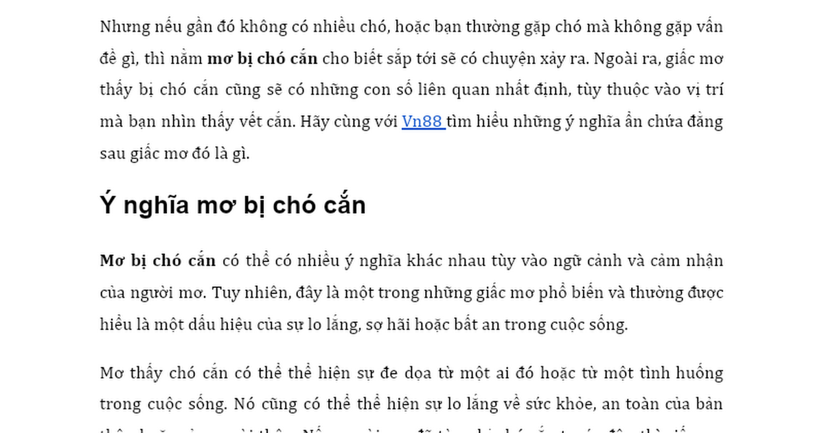 Mơ thấy bị chó rượt đuổi có thể là dấu hiệu bạn cảm thấy bị đe dọa